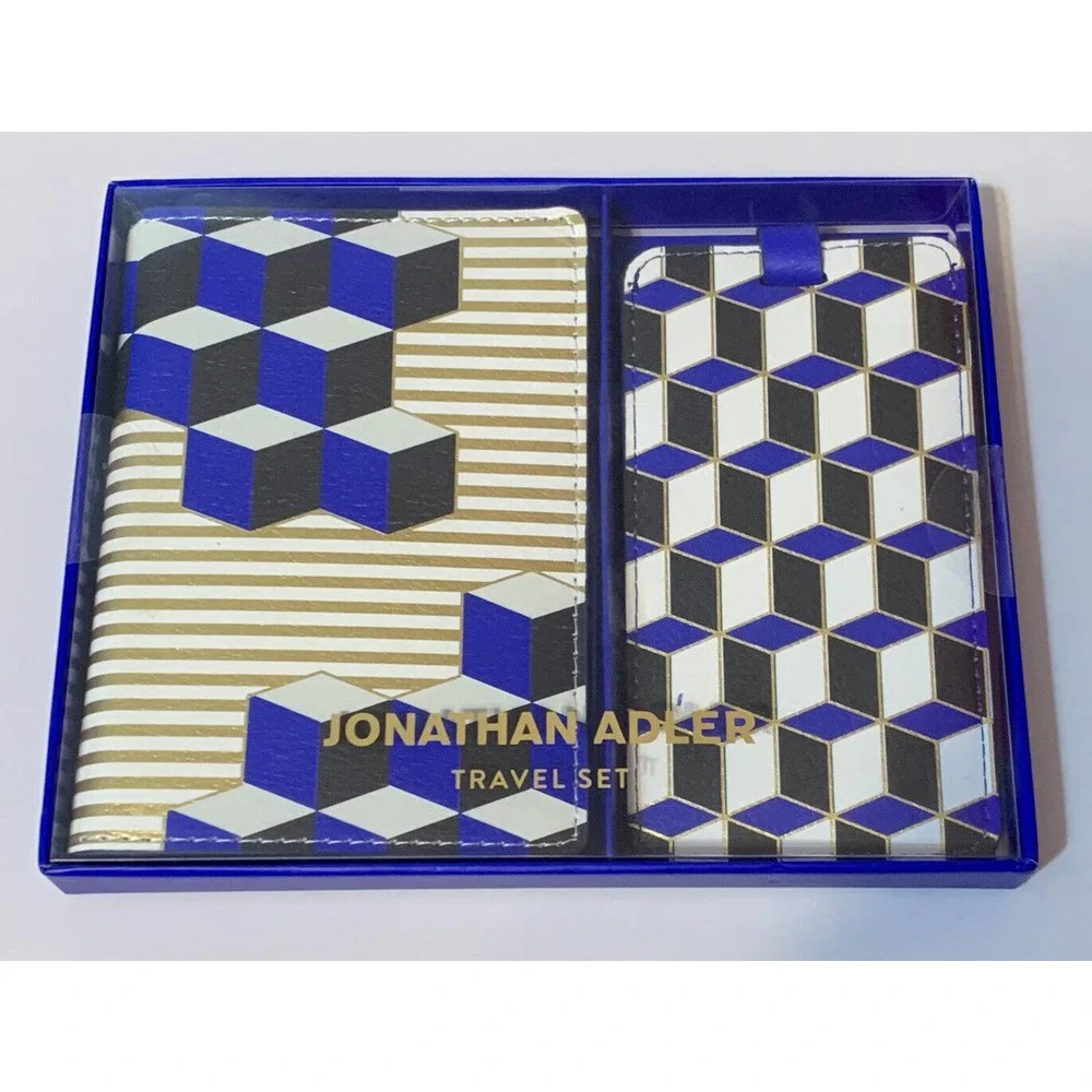 Jonathan Adler Blue Versailles Travel Set by Galison Brand New Sealed Box